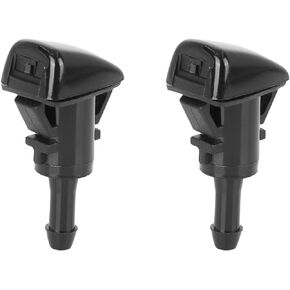 X AUTOHAUX 2pcs 7133-232314B Windshield Washer Nozzle Sprayer Single Hole for GMC Envoy for Chevrolet Trailblazer for Oldsmobile Bravada