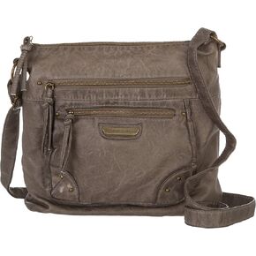 حقيبة يد ستون ماونتن سموكي ماونتن سوليد دلو مقاس واحد رمادي in Kuwait