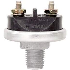 Tectran TV13250 Stoplight Switch (, 3-5 psi Actuation Pressure, 1/4" NPT Thread, 2 Terminals)