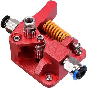 BIGTREETECH Dual Gear Extruder 3D Printer Upgrade Double Gear MK8 Extruder Metal Dual Drive Feed 1.75mm for Creality Ender 3/Pro Ender 3 V2/Ender 5/Pro CR10/CR10S/CR10-Pro Series 3D Printer