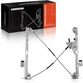 A-Premium Manual Window Regulator Without Motor Compatible with Chevrolet Silverado Suburban GMC Sierra Yukon XL 1500 2500 3500 HD Tahoe Front Driver Side