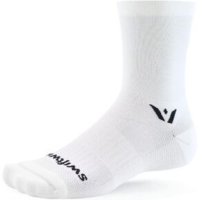 Swiftwick - ASPIRE FIVE Cycling Socks, Maximum Breathability, Crew Socks