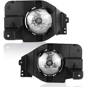 RP Remarkable Power, Fog Light Compatible with 2013-2015 Explorer Driving Bumper Fog Lamps Pair,with H11-12V 55W Bulbs Clear Lens FL7097