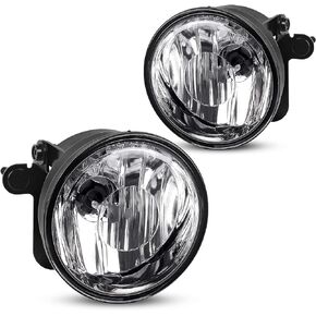 AUTOSAVER88 Fog Lights Compatible with 2001 2002 2003 2004 2005 2006 Chevy Tahoe & Suburban 1500 (Fit Z71 ONLY) / 94 95 96 97 98 99 00 01 02 03 pontiac Grand Prix / 2000-2005 Pontiac Sunfire Fog Lamp