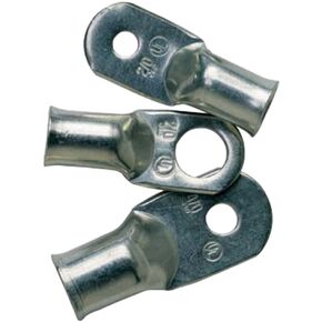 Ancor 242245 Marine Grade Electrical Heavy Duty Tinned Copper Lugs (6-Gauge, Size 5/16 Screw, 25-Pack)