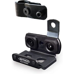 Artago K402 Disc Lock Transport Bracket for Artago 30X14 and 30X10 Motorcycle Disc Lock Alarm, Universal Transport Bracket to Attach to Tubes and Screws of Motorcycle