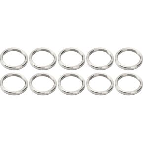 10 قطعة طقم فاصل غسالة الفولاذ المقاوم للصدأ 15 مللي متر OD x 12 مللي متر ID x 2 مللي متر/4 مللي متر/6 مللي متر/8 مللي متر/12 مللي متر طول فواصل معدنية مستديرة (12 مللي متر) in Kuwait