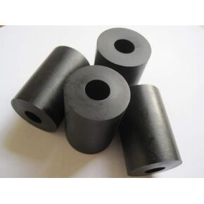 4-Pack - Made in USA - Premium Quality Multi-Purpose Neoprene Rubber Spacer 1" OD x 3/8" ID x 1.5" Thick (AVS-X19-14)