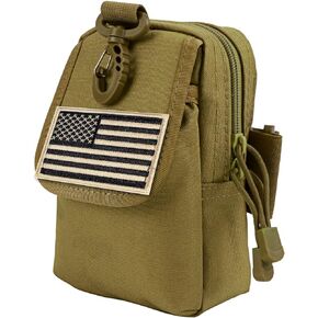 IronSelas Tactical Arm Phone Pouch Jogging Workout Arm Band Phone Pouch for iPhone 15 Pro Max/15 Pro/15/14 Pro Max/13 Pro Max/12 Pro/11 Pro Max
