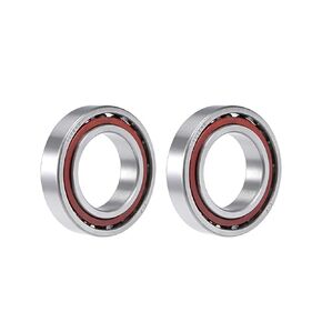 uxcell 7008AC Angular Contact Ball Bearing 40x68x15mm, Single Row, Open, 25° Contact Angle 2pcs