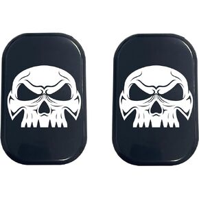 Kustom Cycle Parts Skull Antenna Hole Plug. Fits 2006 to 2023+ Harley Touring. Road Glide, Street Glide, Road King