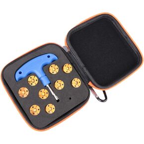 9pcs/set Golf Weights Wrench Tool Kit for Callaway Paradym X Driver, Paradym Triple Diamond Driver Fairway Wood 2g 4g 6g 8g 10g 12g 14g 16g 18g