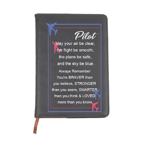 BNQL Pilot Gifts Pilot Journal Notebook Aviation Gifts for Pilots Student Gifts Pilot Notebook Leather Pilot School Gifts (Pilot Journal Notebook)