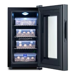 GOYOJO Reptile Egg Incubator 23L Small Digital Lab Incubator Cooling and Heating 10−40°C Precise Temperature Control for Turtle Lizard Gecko Snake Reptiles Hatching with UV-Resistant Glass Door