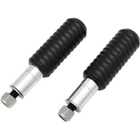 Motorcycle 4" Upper Shock Mount Frame Sliders Falling Crash Protector Guards Falling Side Protector No Cut Kits Fit for Dyna 2006-2017 (Style C)