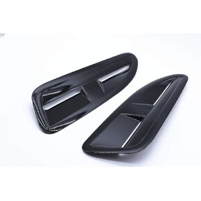 ABS Plastic Bonnet Vents Carbon Fiber Finish Compatible for Jaguar XKR XK8