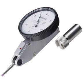 Mitutoyo 513-472-10E DIAL TI, BAS, STD 0.03" Range, 0.0005" Accuracy, 0.005" Graduation, Ruby Stylus.