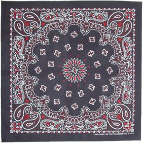CTM® Multi Color Paisley Bandana