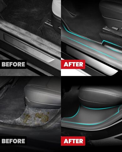 LASFIT Door Sill Protector fit for Tesla Model 3 2017-2023 Matte TPE Front and Rear Door Entry Guard Decoration Scuff Plate Accessories - Pack of 4 in Saudi Arabia