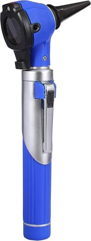 Compact Pocket Size Fiber Optic Medical Diagnostic Ear Otoscope with Light (Blue) in Saudi Arabia