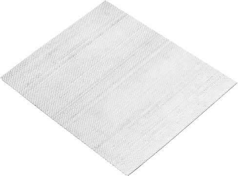 PATIKIL 11.8" x 8" 304 Stainless Steel Perforated Sheet, 0.06" Hole 19GA Expanded Metal Mesh Plate Screen Decorative Meshes for Ventilation Grill Smoking in Saudi Arabia