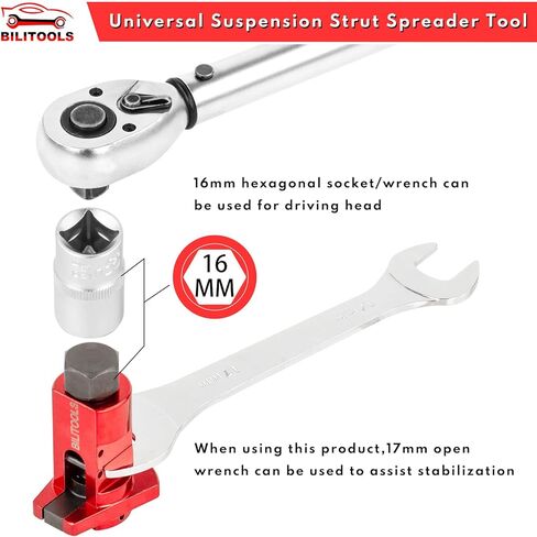 BILITOOLS Strut Spreader Tool, 2 Piece Suspension Tool Compatible with VW, Audi, BMW, Mini, Ford, Renault, ect. in Saudi Arabia