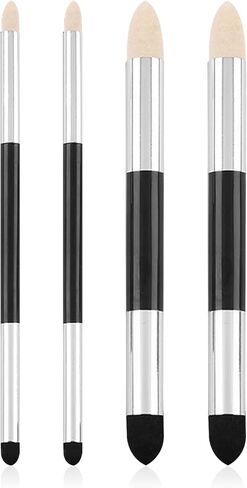 Artist Blending Sponge Pen, Double Headed Washable Sketch Rubbing Sponge Brush Sketch Wipe Drawing Blender Tool for Artist Student Sketch Drawing Correcting Lightening Highlight(4 PCS) in Kuwait