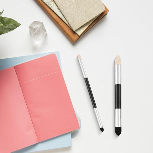 Artist Blending Sponge Pen, Double Headed Washable Sketch Rubbing Sponge Brush Sketch Wipe Drawing Blender Tool for Artist Student Sketch Drawing Correcting Lightening Highlight(4 PCS) in Kuwait