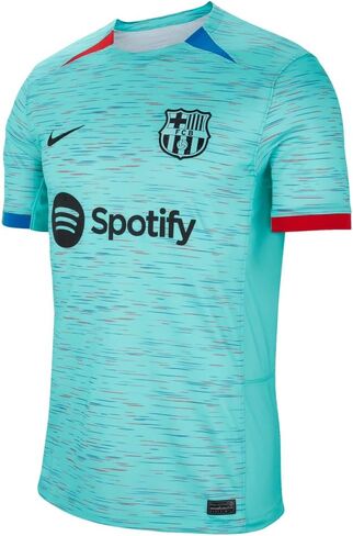 Nike 2023-2024 Barcelona Third Football Soccer T-Shirt Jersey Blue in Saudi Arabia