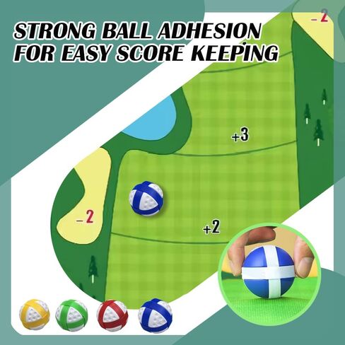 Chipping Golf Game Mat Indoor Outdoor Golf Game Training Mat for Adults and Family Kids Play Equipment Stick Chip Golf Set Backyard Game in Kuwait