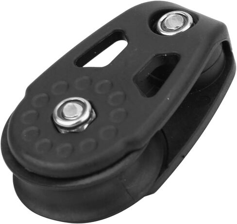 Znyo Plastic Kayak Pulley Block Sheave, Pulley Roller Smooth Steering Wheel 1PCS Wear-Resistant and Anti-Rust with Plastic for Kayak Canoe Marine Anchor Trolley in Saudi Arabia
