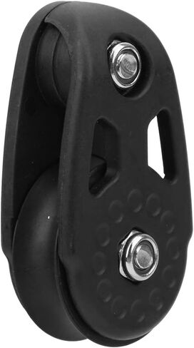 Znyo Plastic Kayak Pulley Block Sheave, Pulley Roller Smooth Steering Wheel 1PCS Wear-Resistant and Anti-Rust with Plastic for Kayak Canoe Marine Anchor Trolley in Saudi Arabia