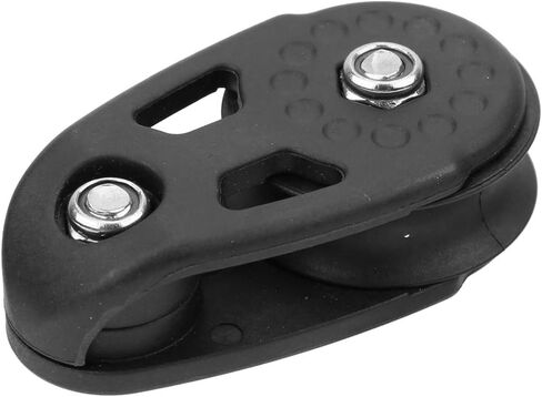 Znyo Plastic Kayak Pulley Block Sheave, Pulley Roller Smooth Steering Wheel 1PCS Wear-Resistant and Anti-Rust with Plastic for Kayak Canoe Marine Anchor Trolley in Saudi Arabia