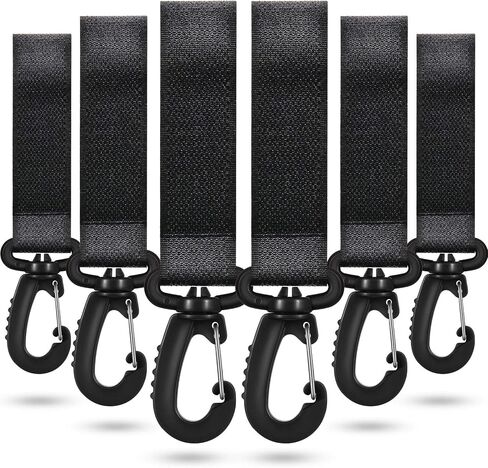Skylety 6 Pieces Boat Paddle Clip Kayak Paddle Keeper Kayak Paddle Storage Holder Kayak Oar Clip Kayak Canoe Boat Paddle Accessories (Not Include D Ring Patch) in Saudi Arabia