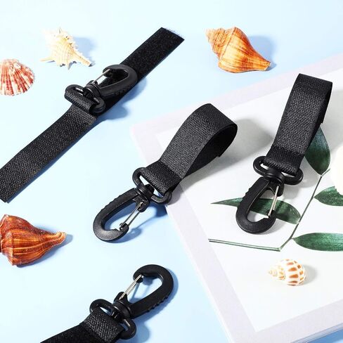 Skylety 6 Pieces Boat Paddle Clip Kayak Paddle Keeper Kayak Paddle Storage Holder Kayak Oar Clip Kayak Canoe Boat Paddle Accessories (Not Include D Ring Patch) in Saudi Arabia