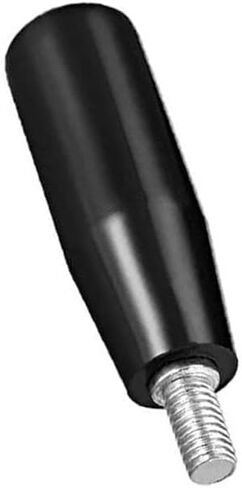 LEPENVEY M8*63 مم مقبض آلة عقارب دوار M8 جذع ملولب ذكر لآلات الطحن، أسود، قطعة واحدة in Kuwait