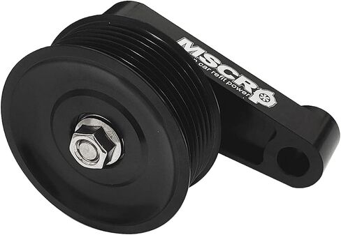 MSCRP K Series Swap Adjustable EP3 Idler Pulley Belt Kit for Honda Civic Integra Acura K20(1283 K20, BLACK) in Saudi Arabia