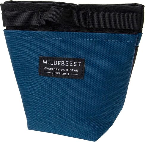 Wildebeest Dog Treat Pouch, Dog Treat Bag, Dog Training Treat Pouch, Dog Travel Bag, Pet Treat Pouch, Magnetic Closure, 2 Water-Resistant Compartments, Detachable Waist Strap & Belt Clip (Olive) in Saudi Arabia