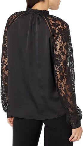 GUESS Women's Long Sleeve Faustine Top in Saudi Arabia