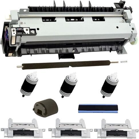 طقم صيانة CE525-67901 متوافق مع طابعات سلسلة Hp Laserjet Enterprise P3015 / P3015d / P3015dn / P3015n / P3015x بما في ذلك وحدة الصهر Rm1-6274 ووحدة الصهر 1/2/3 بكرات 110 فولت in Saudi Arabia