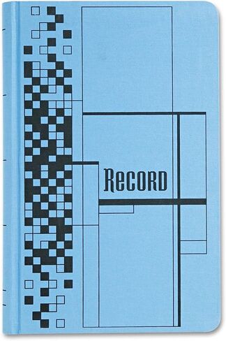 Adams Record Ledger, 7.63 x 12.13 Inches, Blue, 500 Pages (ARB712CR5) in Saudi Arabia