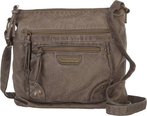 حقيبة يد ستون ماونتن سموكي ماونتن سوليد دلو مقاس واحد رمادي in Kuwait