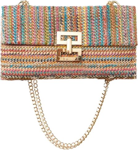 Summer Straw Clutch Bag Straw Crossbody Bags for Women Hand Woven Straw Purse Beach Hobo Bag 2024 in Saudi Arabia