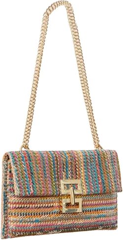 Summer Straw Clutch Bag Straw Crossbody Bags for Women Hand Woven Straw Purse Beach Hobo Bag 2024 in Saudi Arabia