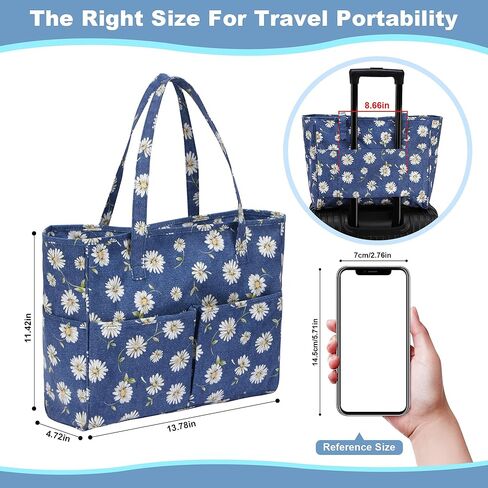 حقيبة تخزين غزل جوزيا، حقيبة حياكة، حقيبة تخزين محمولة للخيوط، مجموعة أدوات تنظيم الكروشيه ذات سعة كبيرة، خطافات وإبر كروشيه، كرات غزل، مشروع وخياطة (ورود مغرية) in Kuwait