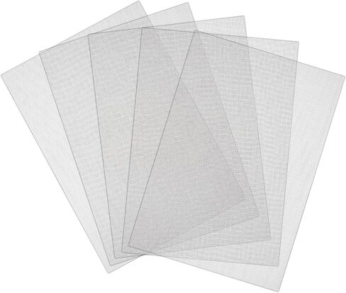 5PACK 20 Gauge Stainless Steel Mesh, with Mesh Size 0.035" x 0.035", Made of 304 Stainless Steel (0.98ft. X 0.68ft.) in Saudi Arabia