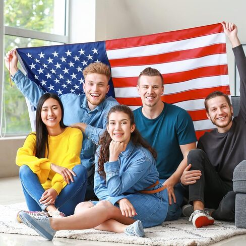 قطعتان من زي عباءة العلم الأمريكي، عباءة العلم الوطني للولايات المتحدة الأمريكية للرجال والنساء والكبار في يوم الاستقلال الرابع من يوليو، تستخدم للحفلات، والألعاب، والتواريخ، وديكور المنزل in Saudi Arabia