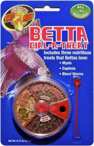 Zoo Med Betta Dial-A-Treat .12oz 3 Pack in Saudi Arabia