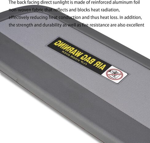 واقي الشمس من الجانب الأيسر للسائق من WEILEITE متوافق مع Honda Civic 2006-2011 EX LX Sedan SI Coupe يحل محل 83280-SNA-A01ZC (رمادي) in Kuwait