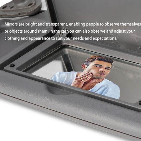 واقي الشمس من الجانب الأيسر للسائق من WEILEITE متوافق مع Honda Civic 2006-2011 EX LX Sedan SI Coupe يحل محل 83280-SNA-A01ZC (رمادي) in Kuwait